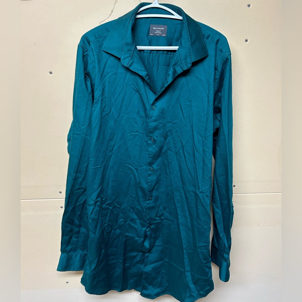 2/$75💥- SHIRT | Men’s Bellissimo shirt size large (neck size 16.5, 36/37)
